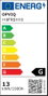 Opviq Lámpara de Pared de Metal Negra con LED de 16W